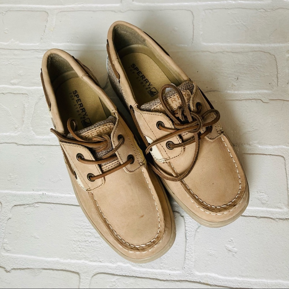 Boys Sperry Topsiders Bluefish 2 Eye size 3